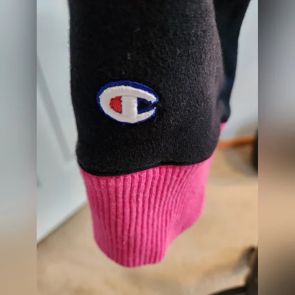 Champion Black and Pink Jacket - Picture 4 of 11